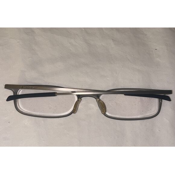 Tag Heuer TH4003 Titanium Gray/Silver Eyeglasses Frames Made in France 49-17-130 - Picture 3 of 15